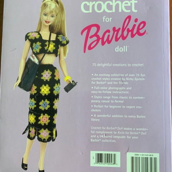 Crochet for Barbie 75 creations to crochet Book has 144 pages of ideas - Picture 4 of 4
